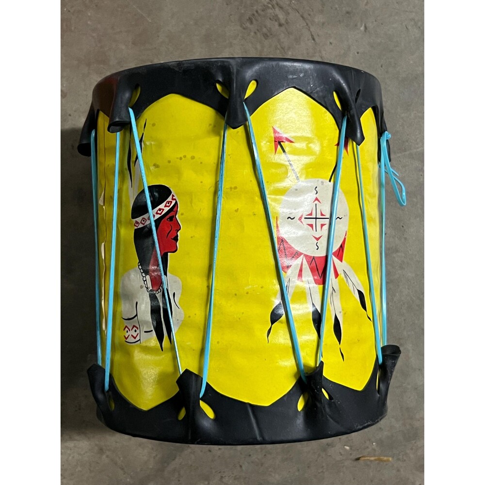 MAFCO Kids Tee Pee Tom Tom Drum, likely from the 1950s VTG